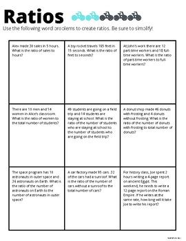 Image result for Ratio Word Problems