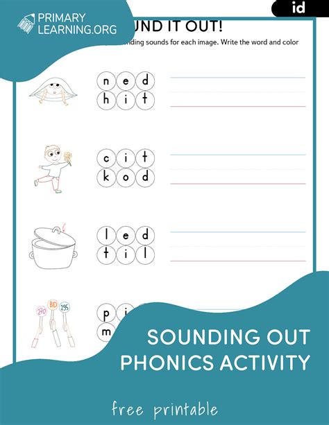 Sounding Out -id Family Words Worksheet