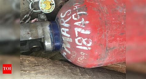 gas cylinder - Times of India