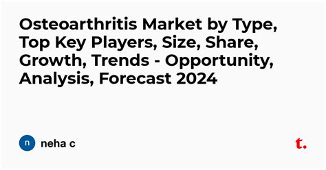 Osteoarthritis Market by Type, Top Key Players, Size, Share, Growth ...