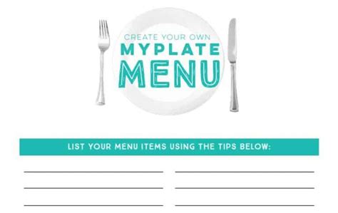 MyPlate Lessons 的图像结果