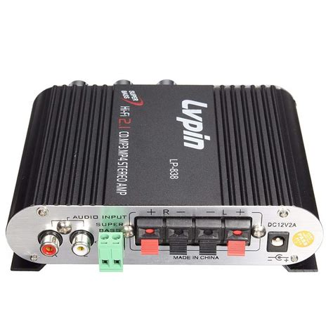 Docooler Stereo Amplifier Mini HiFi Receiver Audio Stereo Power ...