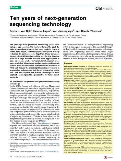 Image result for What Is Next Generation Sequencing Technology