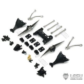 scm-modellbau - Lesu Achsaufhängung Pendelei für 2 Achsen Tamiya LKW ...