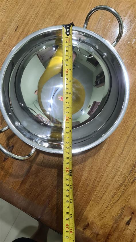KCL Stainless Steel Copper Bottom Kadai Patti (Without Lid) Cookware ...