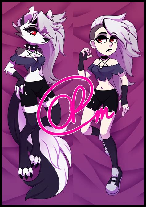 Loona (helluva Boss) Dakimakura/body Pillowcase - Etsy