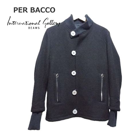 【オーナーお薦めの1着】日本製 per bacco（ペルバッコ）× international gallery beams メルトン素材 ...
