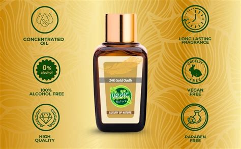 Vedic Nature Attar for Men & Women 10ml | Luxury Non Alcoholic Perfume ...