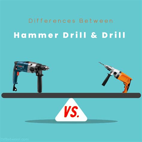 Hammer Drill vs. Drill: Choose the Right Tool