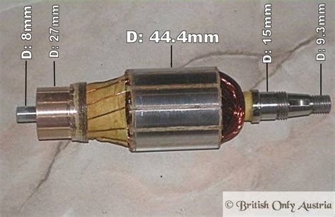 AJS/Matchless/BSA Dynamo Armature 6 V 40/48W | BRITISH Only Austria ...