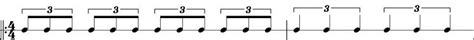 Image result for 8th Note Triplets