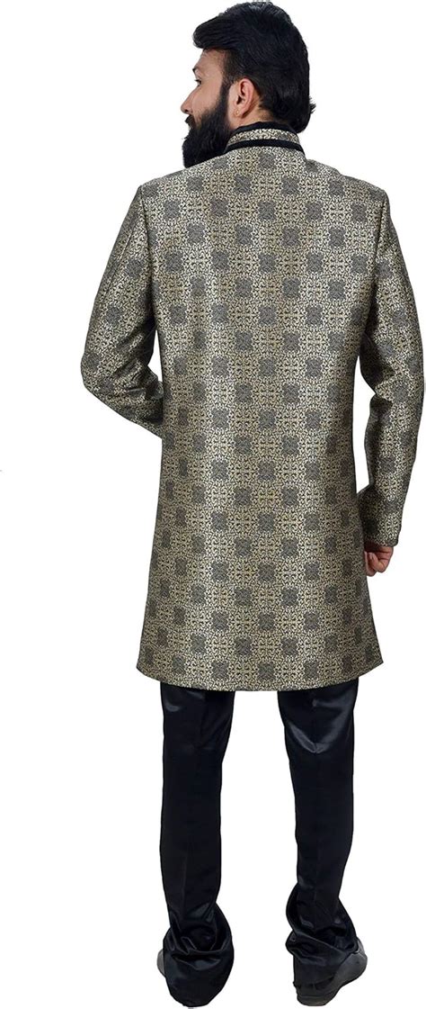 Saris and Things Multi Art Brocade Silk Traditional Indian Wedding ...