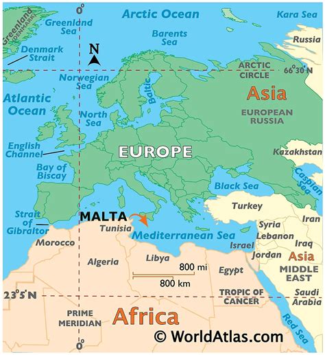 Malta Maps & Facts - World Atlas