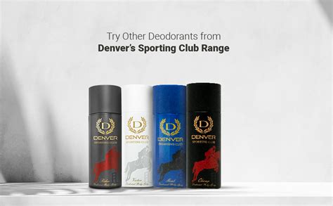Buy DENVER Sporting Club Victor Deo for Men - (165ML) | Long Lasting ...