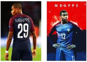 Mbappe Extra Large Big Jumbo Poster with Vinyl Wall Sticker Fine Art ...