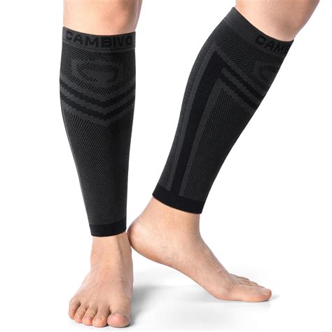 CAMBIVO 2 Pack Calf Compression Sleeves for Men and Women, Leg ...