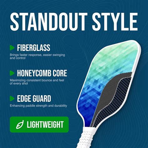 ESTARU Fiberglass Pickleball Paddles Set of 2, Pickleball India | Ubuy