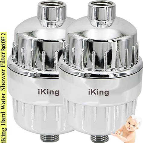 iKING Home Hard Water Softener – SF300 15 PRO 15 Stage Bathroom Shower ...