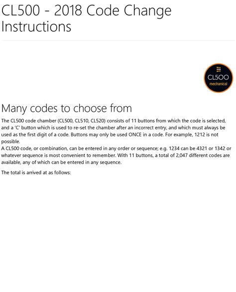 Image result for Codelocks.com How to Change Code