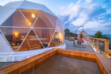 Premium WhiteDome with Hottub: Your Cheog,Himachal Pradesh Getaway ...