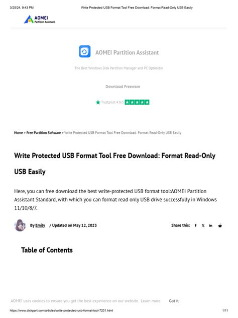 Image result for Read-Only USB Drive Format