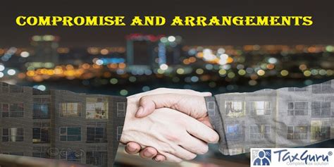 Compromise and Arrangements
