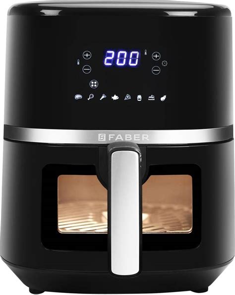 FABER FAF 6.0L VW BK 1500W, Fry, Roast, Grill, Bake, Digital Display ...