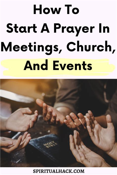 How to Start a Prayer 的图像结果