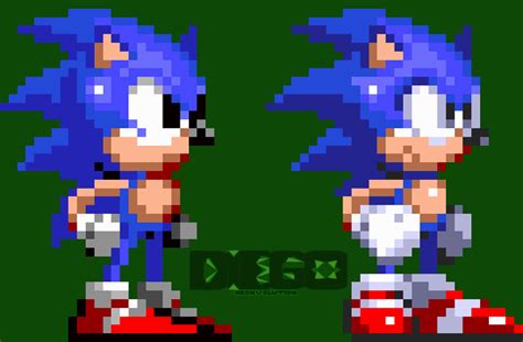 Accurate Sonic 3 Sprite by DiegoB2002 on DeviantArt