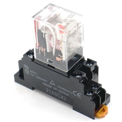 Baomain Power Relay with LED Indicator & DIN Rail India | Ubuy