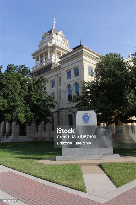 Bell County Courthouse Located In Downtown Belton Tx Stock Photo ...