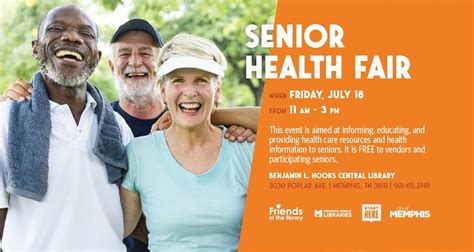 2025 Senior Health Fair, Memphis Public Libraries - Benjamin L. Hooks ...