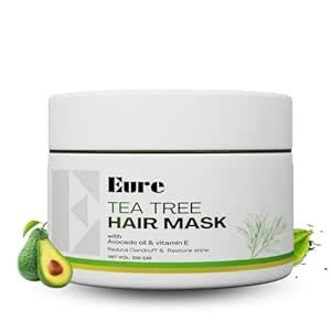 Eure Tea Tree Hair Mask for Reduce Dandruff & Restore Shine with ...