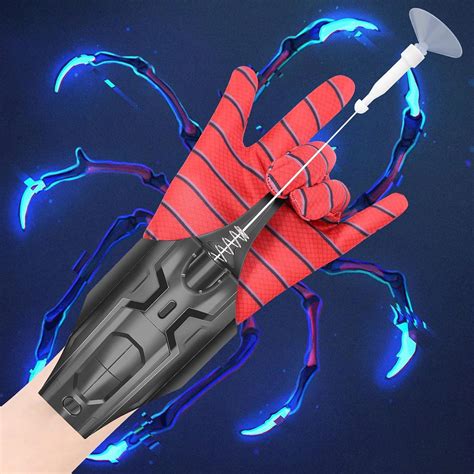 Amazon.com: Spider Web Shooter Toy V2, Web Launcher String Shooters Toy ...