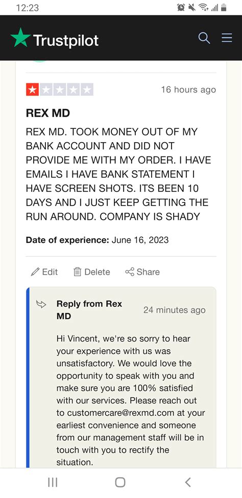 Image result for Rexmd.com Scam