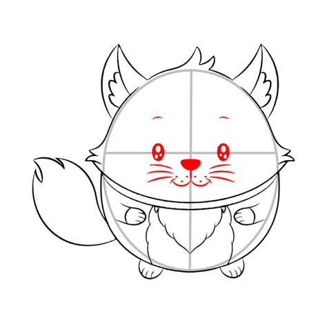 Image result for Cute Fox Drawing Tutorial