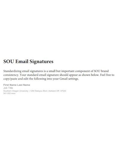 Image result for Email Signature Line Examples
