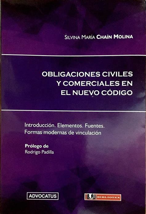 OBLIGACIONES CIVILES Y COMERCIALES EN EL NUEVO CODIGO: CONCEPTO ...