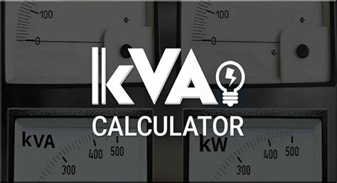 Kilovolt-Amps (kVA) to Kilowatts (kW) Conversion Calculator - Asutpp