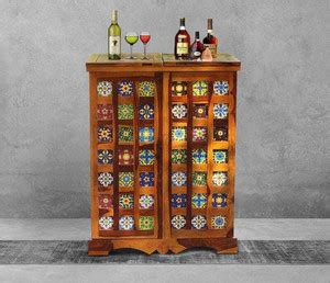 mk furniture Solid Wood Bar Cabinet Price in India - Buy mk furniture ...