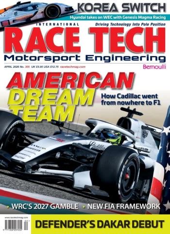Race Tech (April 2026) - Motorsport Engineering & Performance