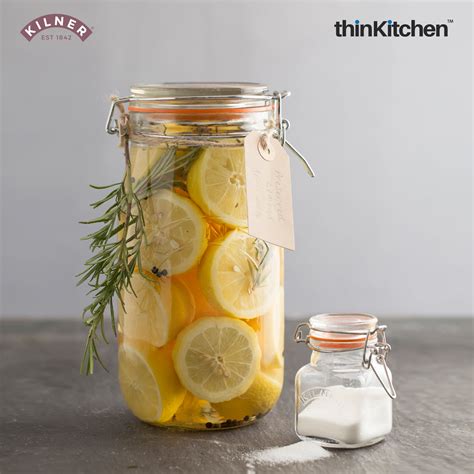 Buy Kilner Clip Top Clear Glass Round Jar 3000 Ml Online at thinKitchen