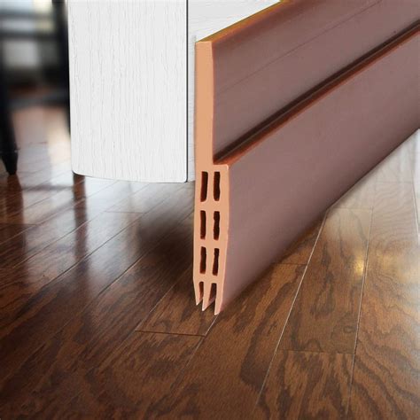 USUKUE Metal Door Draft Stopper Bottom Mice Seal Strip Noise Blocker ...