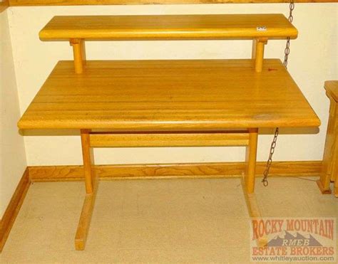 Image result for Butcher Block Computer Desk