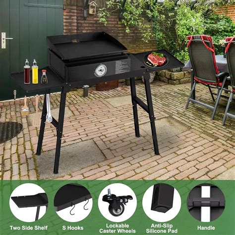 Folding Griddle Stand at Carl Buteau blog