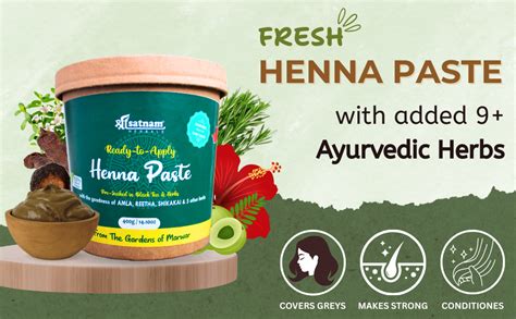 Buy Shree Satnam Herbals Pre-Soaked Ready To Apply – Infused with Black ...