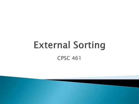 Image result for External Sorting Algorithm Example