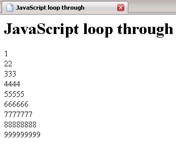 Image result for JavaScript Loop Secrets