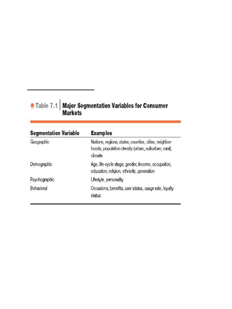 Image result for Market Segmentation PDF