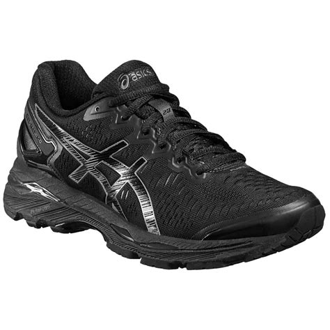 Asics Womens GEL-Kayano 23 Running Shoes - Black - Tennisnuts.com